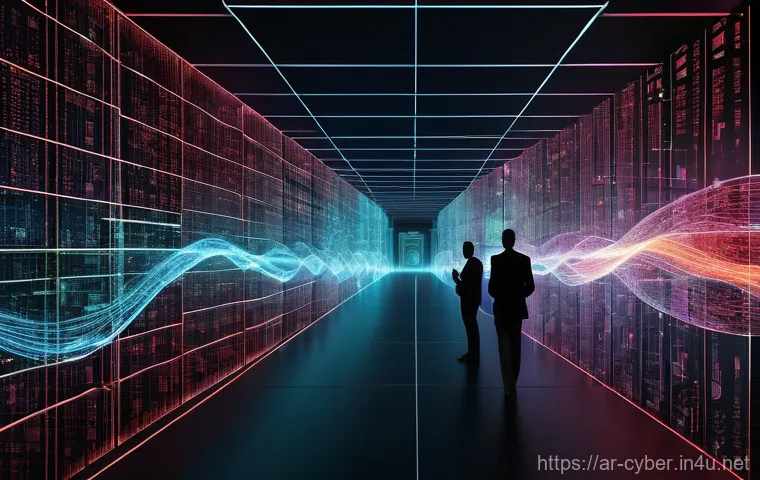 SIEM Security Information and Event Management  활용법 - **Prompt: "A sleek, futuristic cybersecurity operations center. In the foreground, a diverse team of...